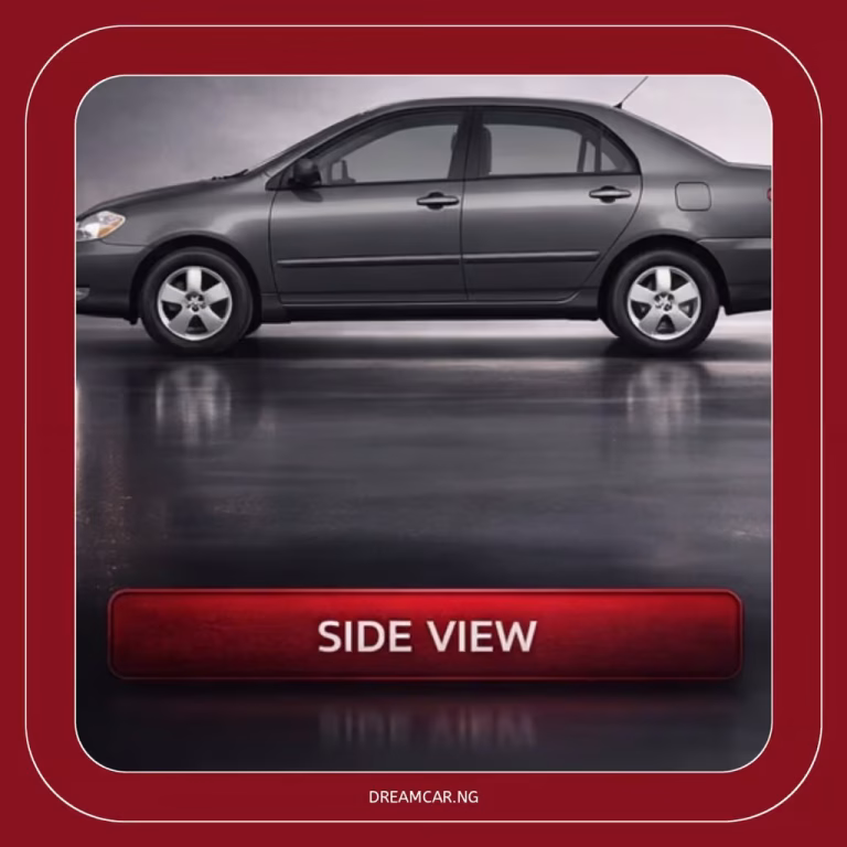 Toyota Corolla 2007 Side View