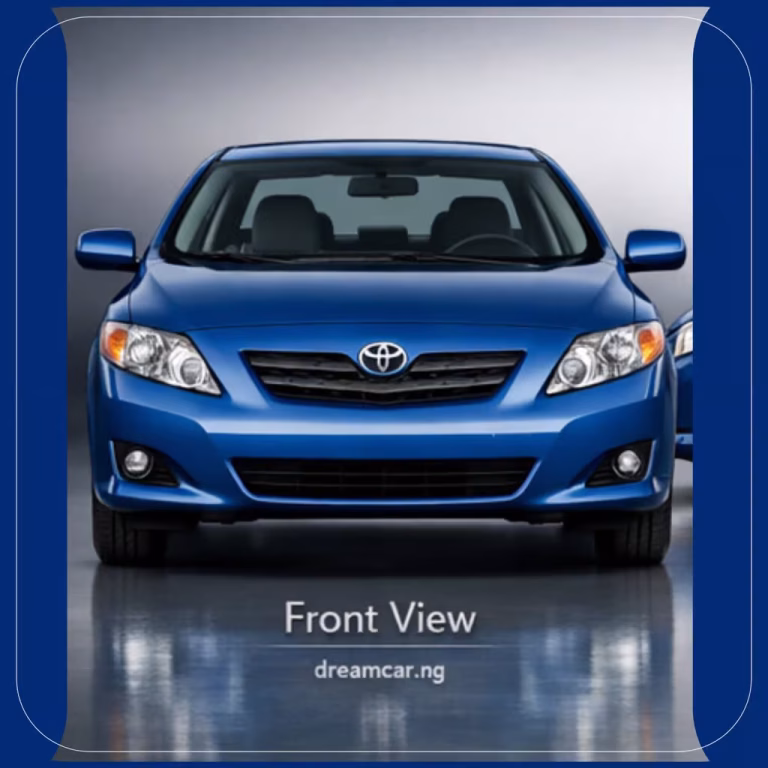 Toyota Corolla 2009 Front View