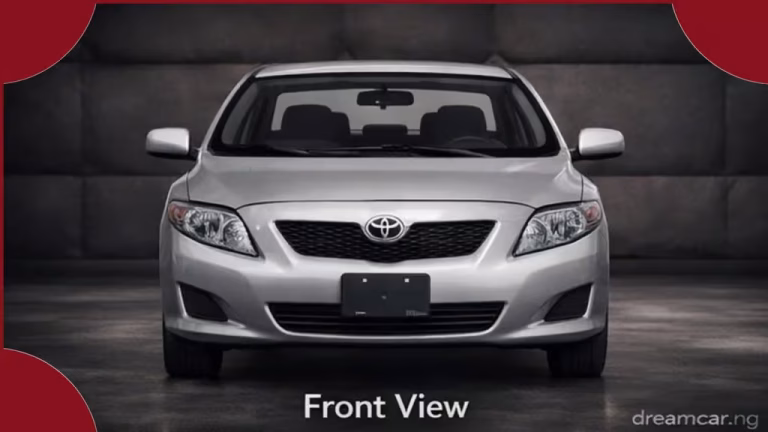 Toyota Corolla 2010 Front View