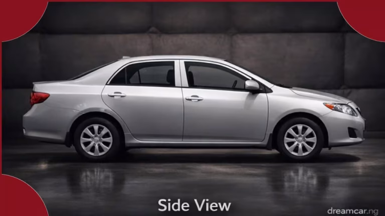 Toyota Corolla 2010 Side View