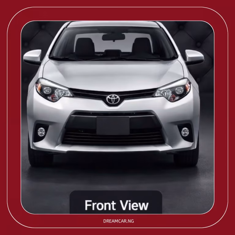 Toyota Corolla 2014 Front View