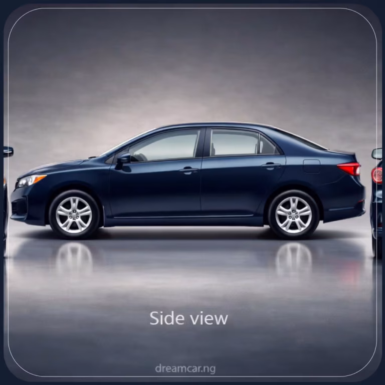 Toyota Corolla 2011 Side Profile