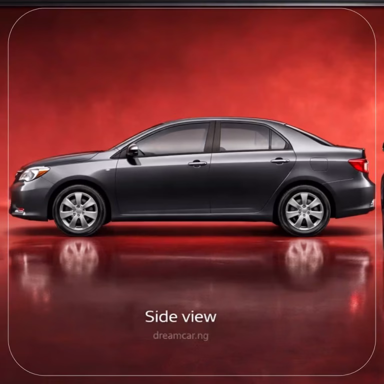 Toyota Corolla 2012 Side Profile