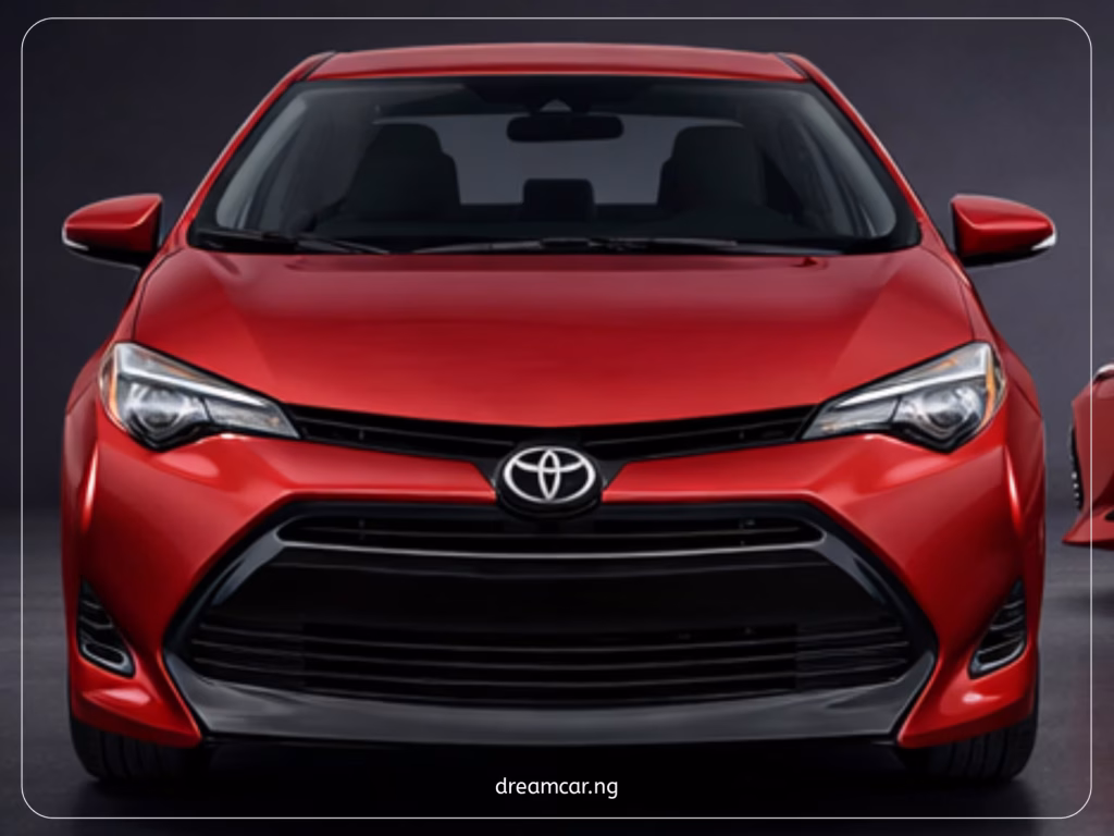 Toyota Corolla 2017 Front View
