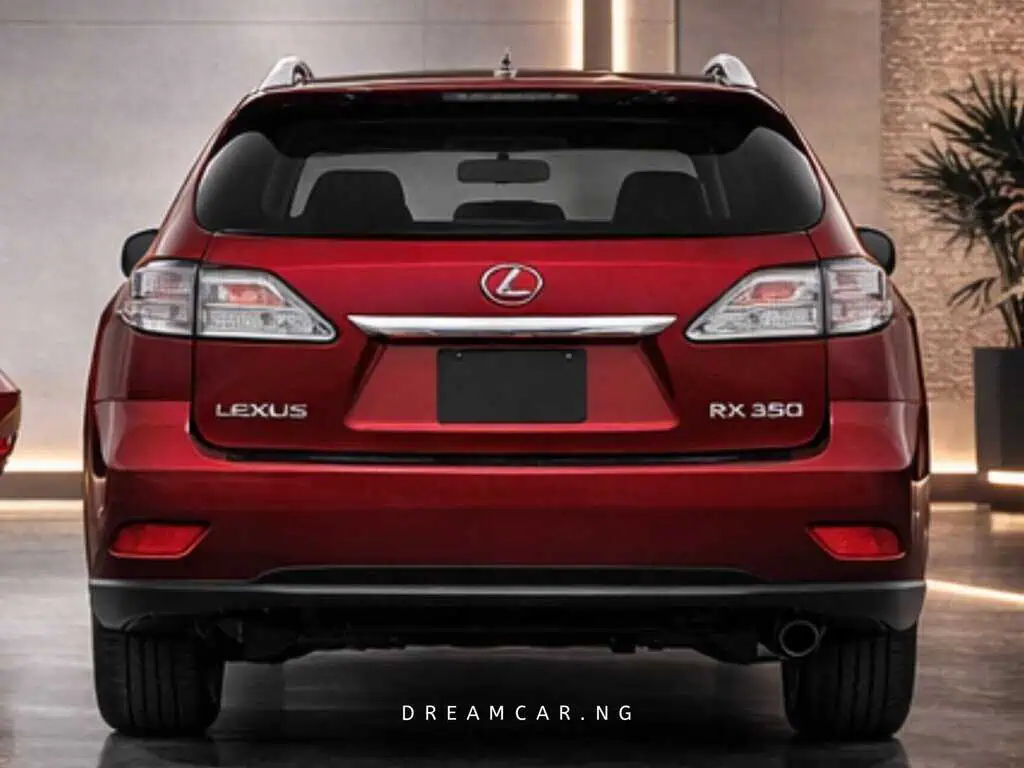 2012 Lexus RX 350 Rear