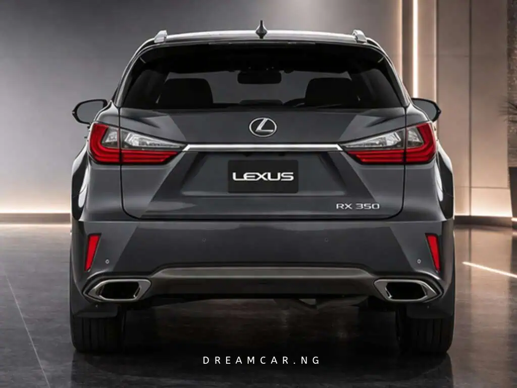 2017 Lexus RX 350 Rear