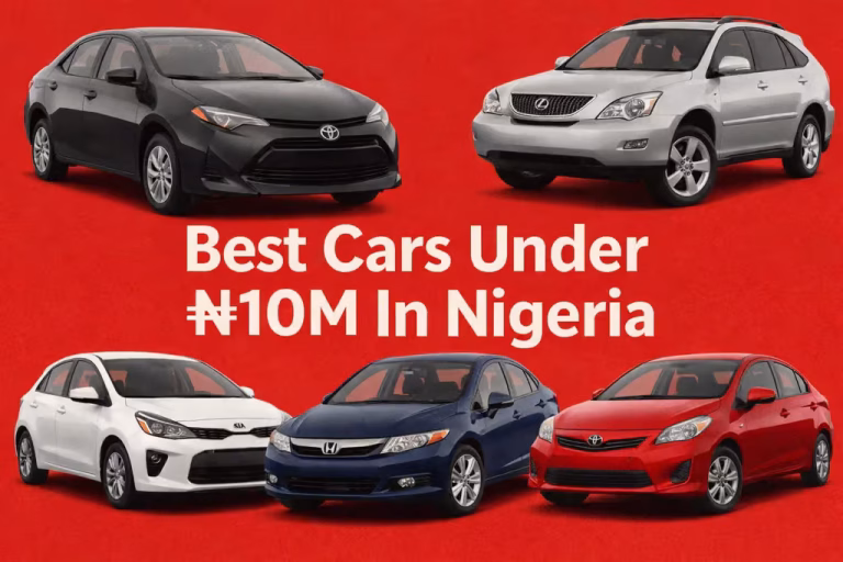 Best cars under ₦10M in Nigeria