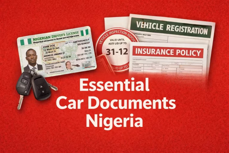 Essential car documents in Nigeria
